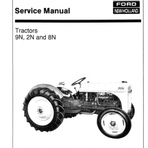 Ford 2n, 8n, 9n Tractor Service Manual