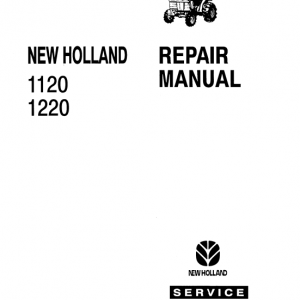 Ford 1120, 1215 And 1220 Tractor Service Manual