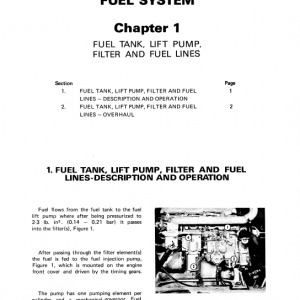 Ford A-62, A-64, A-66 Wheel Loaders Service Manual