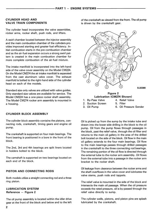 Ford Cm224, Cm274 Mowers Service Manual