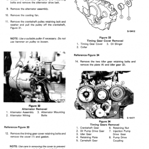 Ford 1910 And 2110 Tractors Services Manual