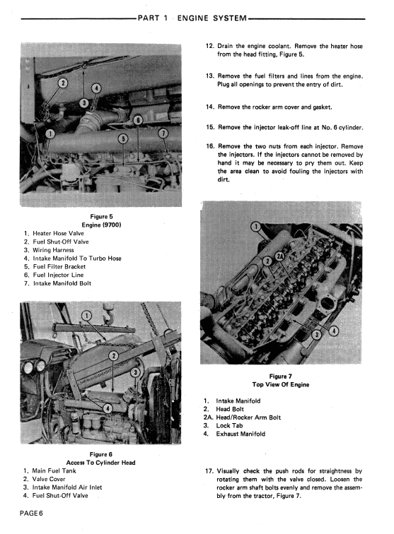 Ford 8700 And 9700 Tractor Service Manual