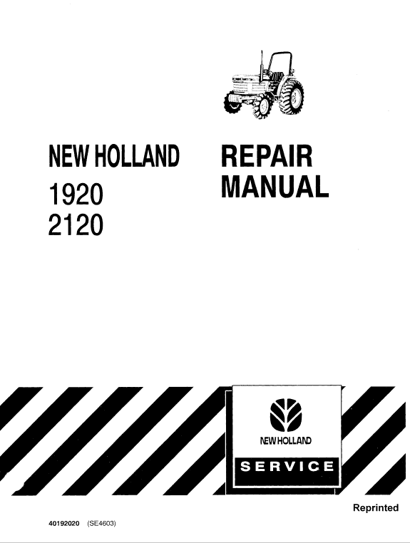 Ford Tractor Series 2000, 3000, 3400, 3500, 3550 Service Manual