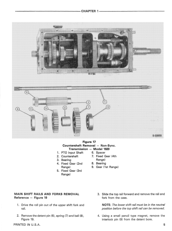 Ford Tractor Series 2000, 3000, 3400, 3500, 3550 Service Manual