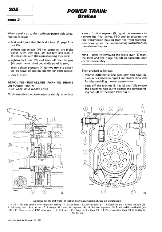 Fiat 446, 446dt Tractor Workshop Service Manual