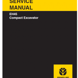 New Holland Eh45 Compact Excavator Service Manual