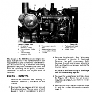 Ford Versatile 9030 Tractor Service Manual