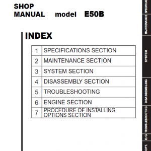 New Holland E50b Hydraulic Excavator Service Manual