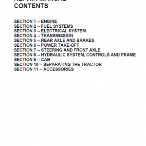 Ford 455d, 555d, 575d, 655d, 675d Backhoe Loader Service Manual