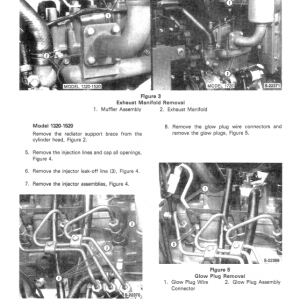 Ford 1320, 1520, 1620, 1715, 1720 Tractor Service Manual