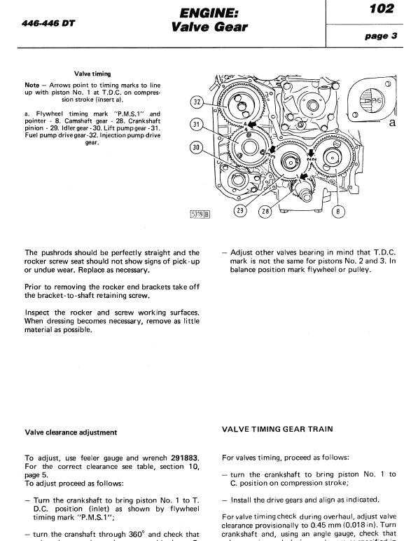 Fiat 446, 446dt Tractor Workshop Service Manual