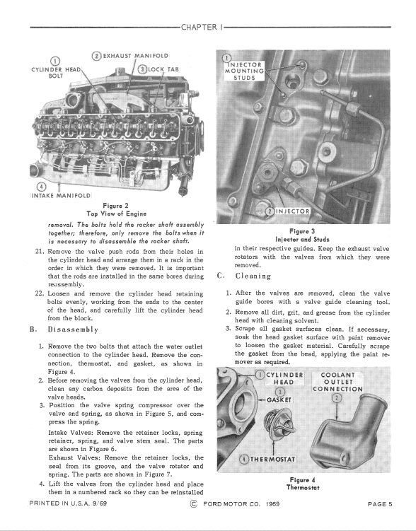 Ford 8000, 8600, 9000, 9600 Tractor Service Manual