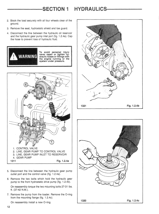 Ford Cl-25 Compact Loader Service Manual