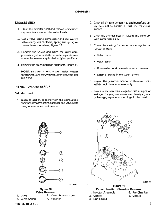 Ford 1120, 1215 And 1220 Tractor Service Manual