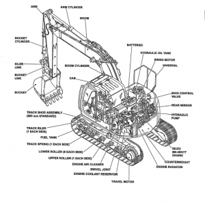 New Holland Eh130 Crawler Excavator Service Manual