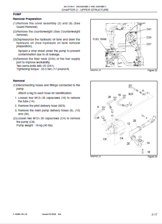 New Holland E27bsr Tier 4 Compact Excavator Service Manual