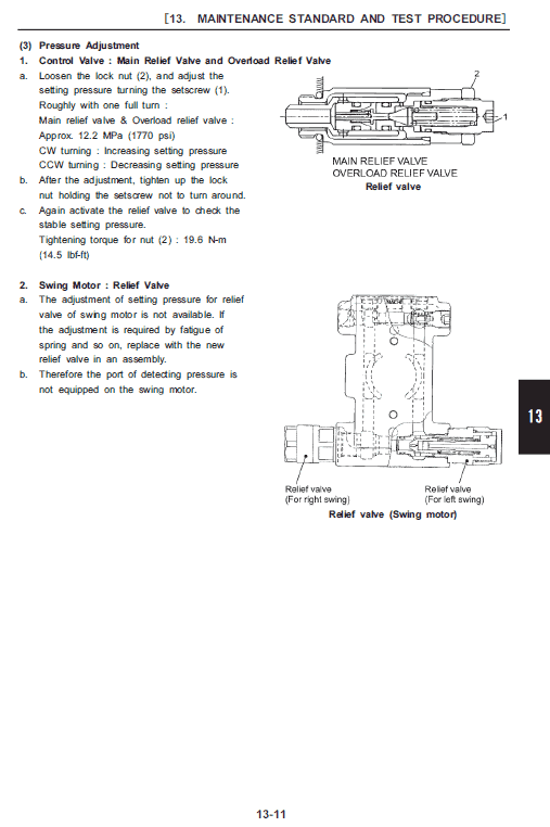 New Holland E30b Tier 3 Compact Excavator Service Manual