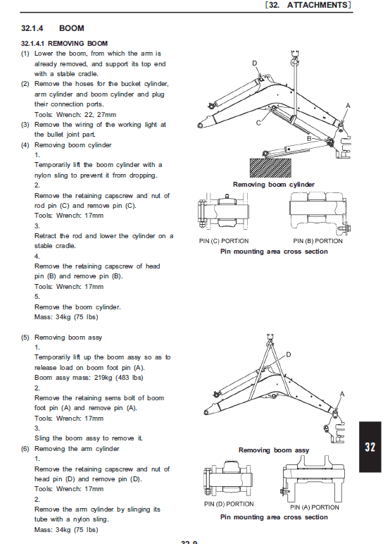 New Holland E30b Tier 4b Compact Excavator Service Manual