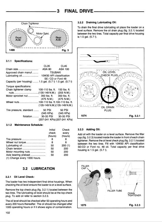 Ford Cl-35, Cl-45 Compact Loader Service Manual