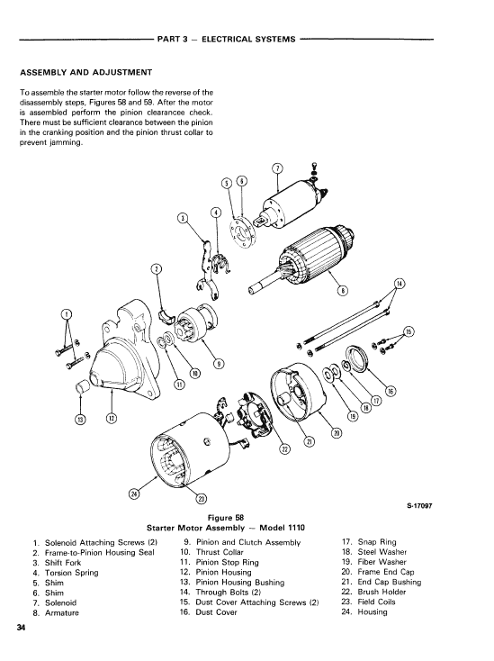 Ford 1110 And 1210 Tractor Service Manual