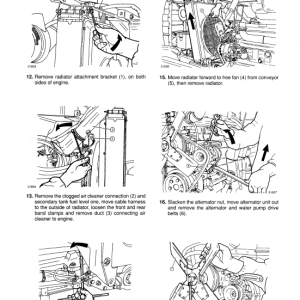 Fiat F100, F110, F120, F130 Tractor Workshop Service Manual