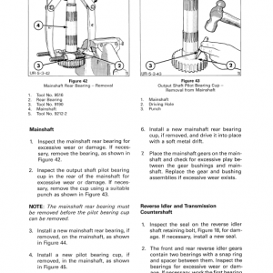 Ford 345c, 445c, 545c Backhoe Loader Tractor Service Manual