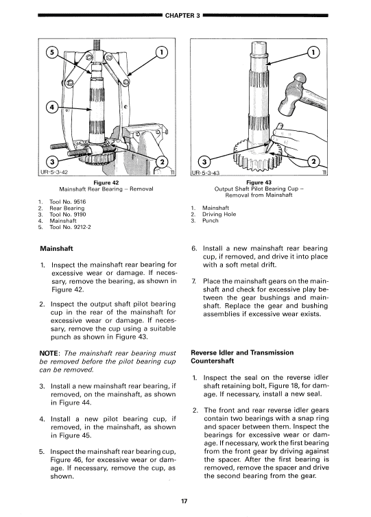 Ford 345c, 445c, 545c Backhoe Loader Tractor Service Manual