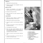 Ford 1200, 1300, 1500, 1700, 1900 Tractors Service Manual