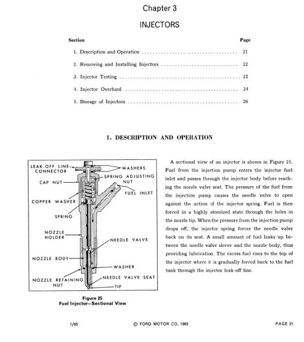 Ford Tractor Series 2000, 3000, 3400, 3500, 3550 Service Manual