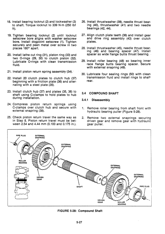 Ford Versatile 1150 Tractor Service Manual