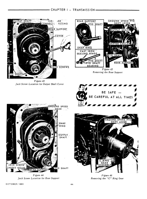 Ford 6000 Series Tractor Service Manual