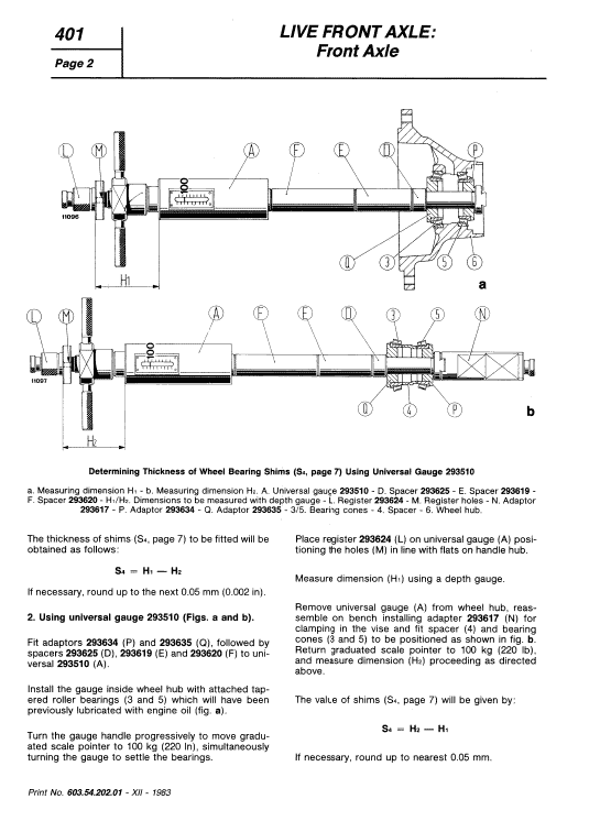 Fiat 570, 570dt, 670, 670dt Tractor Service Manual