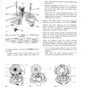 Fiat 480, 500s, 540s, 640 Tractor Workshop Service Manual