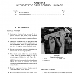 Ford Cm224, Cm274 Mowers Service Manual