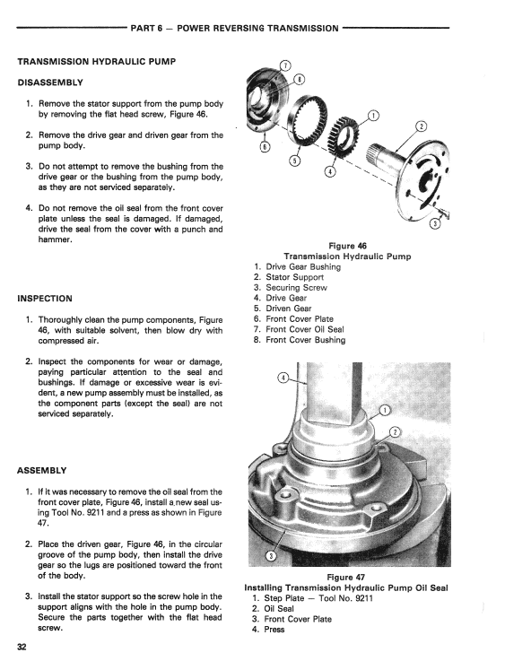 Ford 550 And 555 Backhoe Loader Service Manual