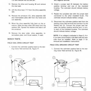 Ford 755, 755a And 755b Backhoe Loader Service Manual