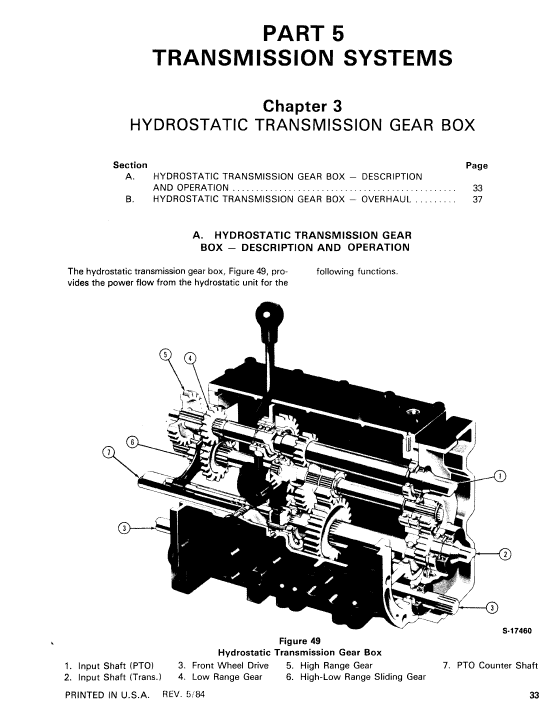 Ford 1110 And 1210 Tractor Service Manual