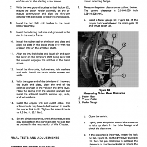 Ford 8700 And 9700 Tractor Service Manual