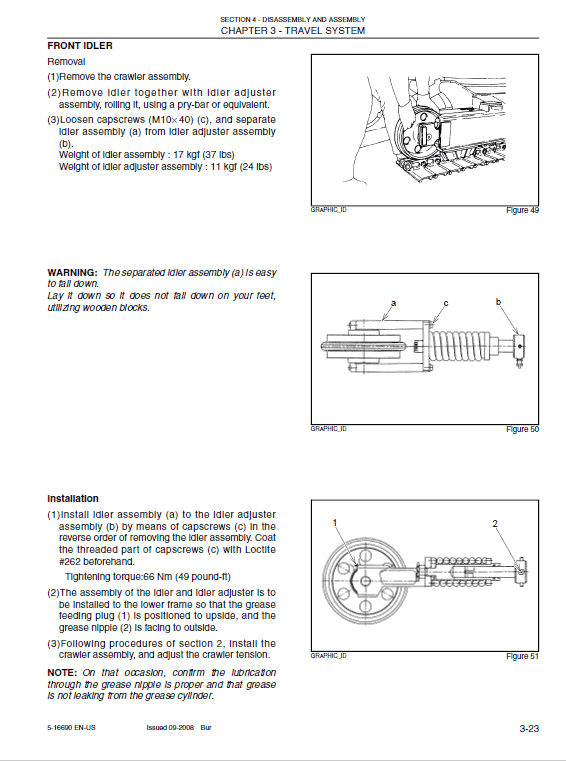 New Holland E27bsr Tier 4 Compact Excavator Service Manual