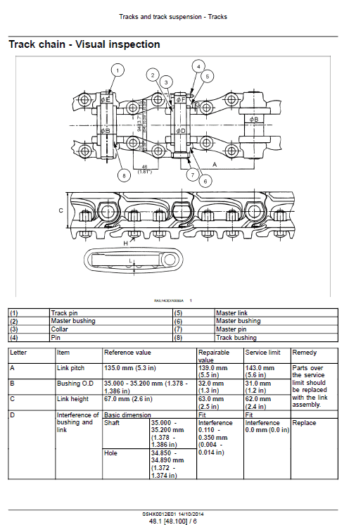 New Holland E35b Tier 3 Compact Excavator Service Manual