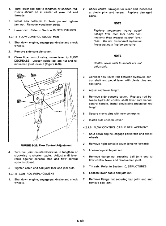 Ford Versatile 256, 276, 276ii Tractor Service Manual