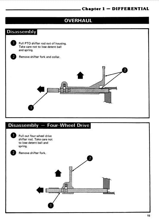 Ford 1100 Tractor Service Manual