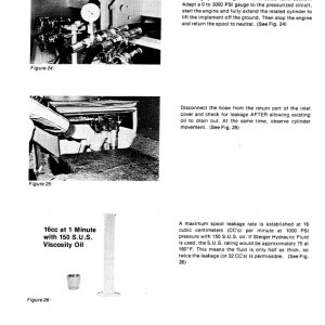 Ford Fw-20, Fw-30, Fw-40, Fw-60 Tractors Service Manual