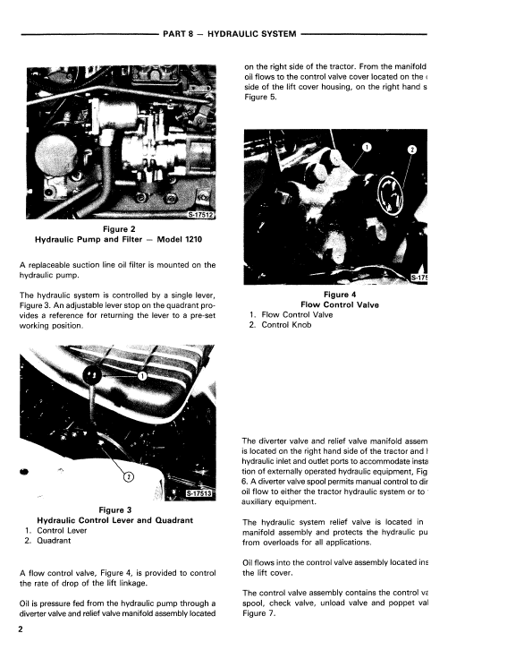 Ford 1110 And 1210 Tractor Service Manual