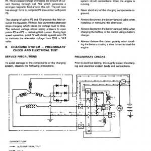 Ford 1120, 1215 And 1220 Tractor Service Manual