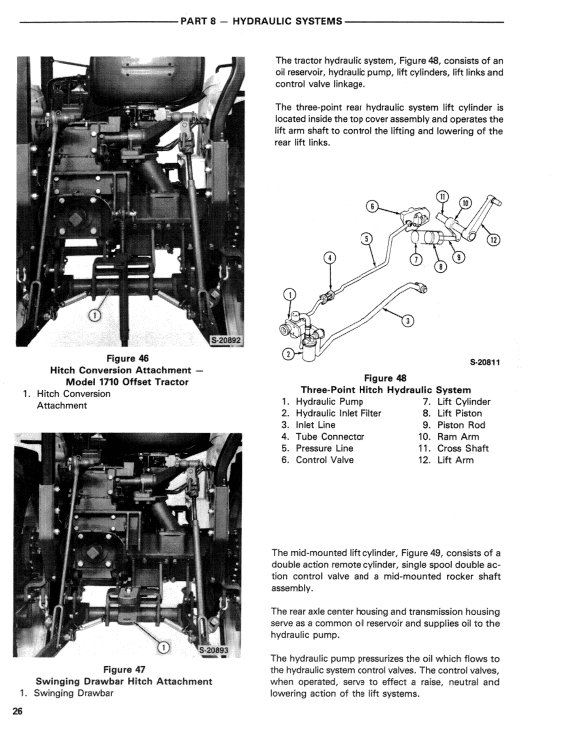 Ford 1310, 1510 And 1710 Tractors Service Manual