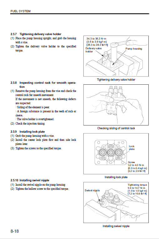 New Holland E18b Tier 4 Hydraulic Excavator Service Manual