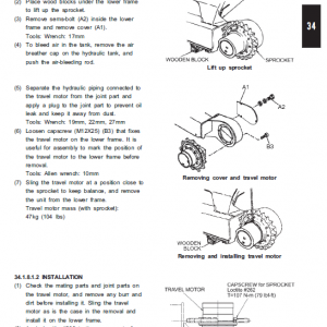 New Holland E30b Tier 4b Compact Excavator Service Manual