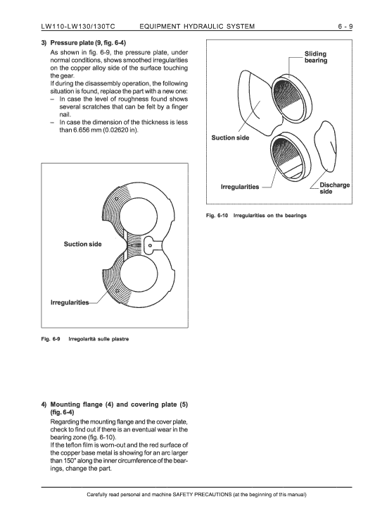 New Holland Lw110, Lw130, Lw130tc Wheel Loaders Service Manual