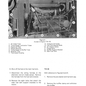 Ford 5600, 5610, 6600, 6610, 6700, 6710 Tractor Service Manual